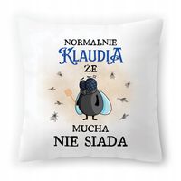 Poduszka Dla Klaudii Na Urodziny Imieniny Prezent Z Nadrukiem Ze Zdjęciem