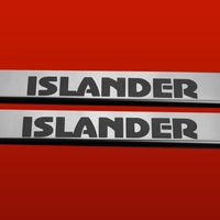 Listwa progowa JEEP WRANGLER MK3 JK ISLANDER Stal nierdzewna 304 połysk 2sz