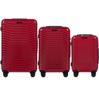 Zestaw 3 walizek Wings PC Sea Eagle RED
