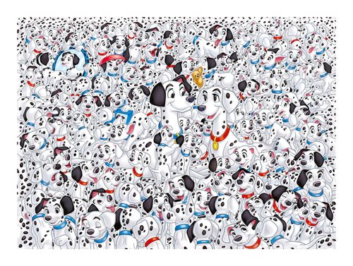 PUZZLE 1000 CLEMENTONI IMPOSSIBLE PUZZLE 101 DALMATYŃCZYKÓW 39358 na Arena.pl
