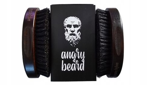 Angry Beard Legendarna Mitologiczna Szczotka do Brody z włosiem Dzika 100% na Arena.pl