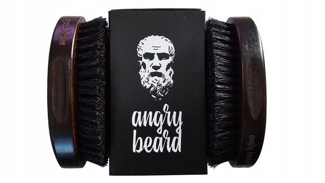 Angry Beard Legendarna Mitologiczna Szczotka do Brody z włosiem Dzika 100% zdjęcie 2