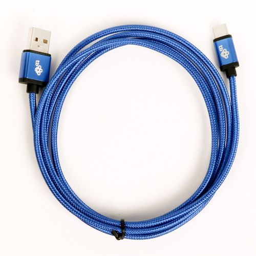 TB Kabel USB-USB C 1.5m niebieski sznurek na Arena.pl