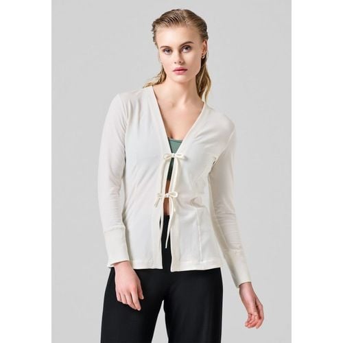 Bluza CASALL Studio Cardigan biały M na Arena.pl