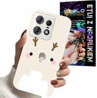 ETUI CASE DO MOTOROLA EDGE 50 PRO - ŚWIĄTECZNE WZORY RENIFER MIKOŁAJ ŚWIĘTA