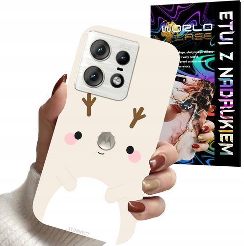 ETUI CASE DO MOTOROLA EDGE 50 PRO - ŚWIĄTECZNE WZORY RENIFER MIKOŁAJ ŚWIĘTA na Arena.pl