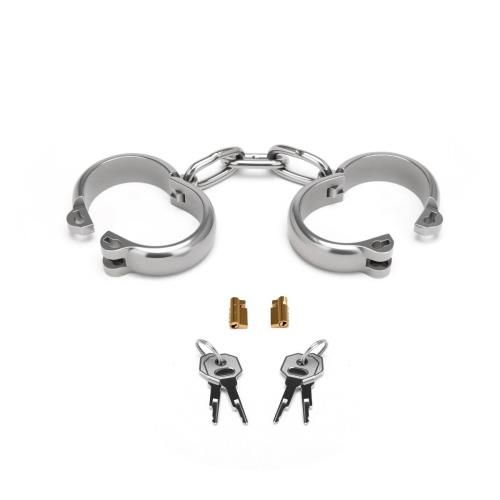Prowler Red Heavy Duty Hand Cuffs zdjęcie 2