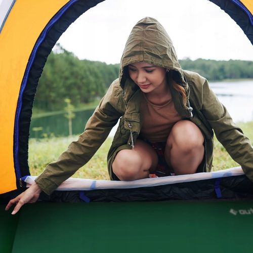 MATA SAMOPOMPUJĄCA KARIMATA DMUCHANA TREKKINGOWA Z PODUSZKĄ na Arena.pl