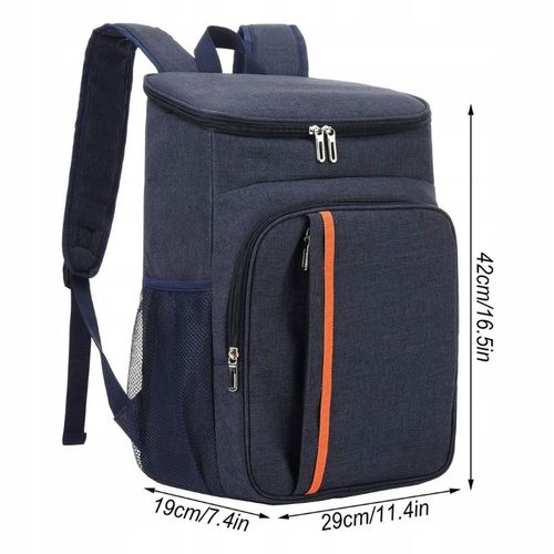 Plecak termiczny Chłodzący plecak lodówka granat 18 L na Arena.pl