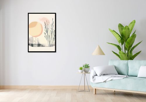 Plakat 64x90cm Pastelowy Wschód na Arena.pl