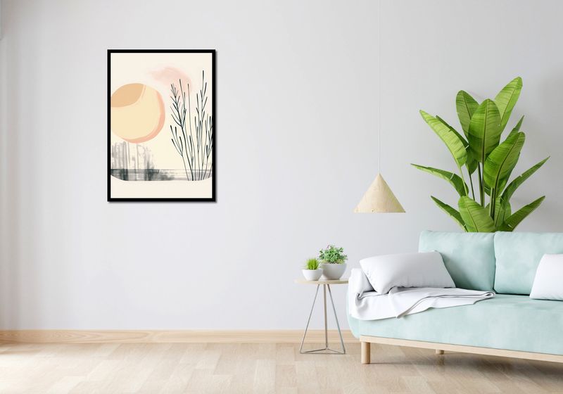 Plakat 64x90cm Pastelowy Wschód zdjęcie 4
