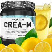 KREATYNA monohydrat SMAKOWA w proszku ProActive Crea-M LOAD CYTRYNA 500g