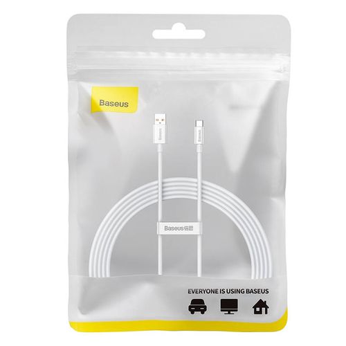 Kabel USB do USB-C Baseus Superior 100W 2m (biały) na Arena.pl