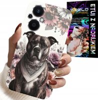 ETUI DO OPPO RENO8 LITE 5G - PITBULL GROŹNE PSY FUTERAŁ PLECKI CASE