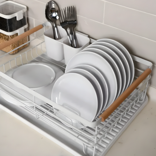 Suszarka do naczyń biała ociekacz na naczynia na Arena.pl