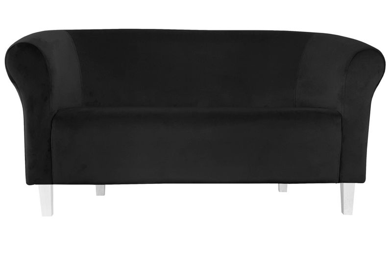 Sofa Milo MG19 czarny nogi 15 białe zdjęcie 1