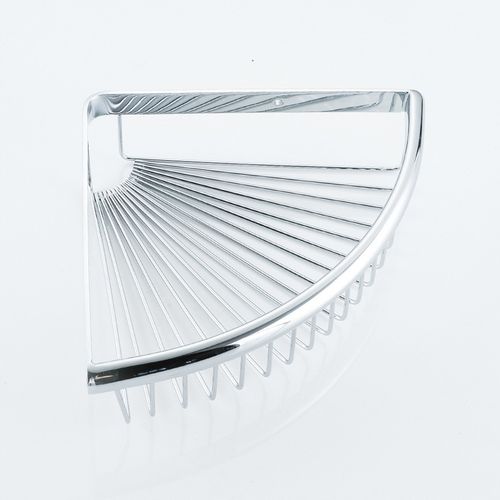 Koszyk półka narożna łazienkowa chrom pod prysznic na Arena.pl