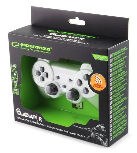 Gamepad Bezprzewodowy 2.4Gh Ps3/pc Gladitor na Arena.pl