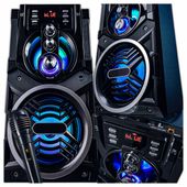 GŁOŚNIK PRZENOŚNY 850W KOLUMNA BLUETOOTH KARAOKE RADIO FM MOBILNY