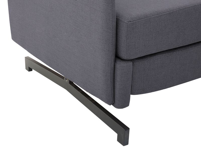 Sofa rozkładana szara BELFAST zdjęcie 8