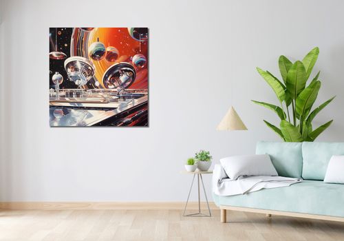 Obraz 90x90cm Orkiestra Sfer na Arena.pl