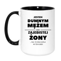 Duży Biało-Czarny 450 ml