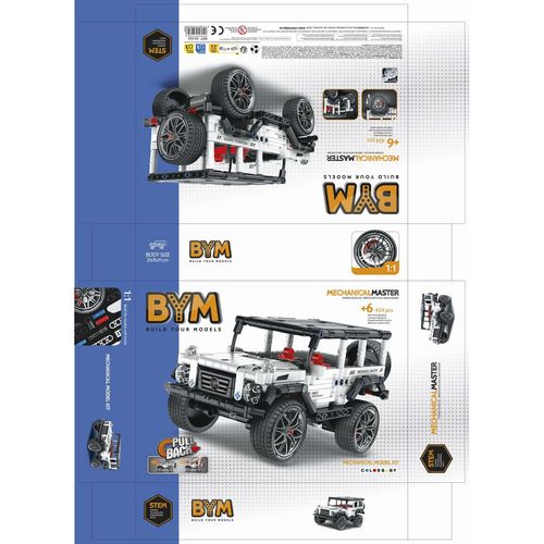 zestaw do budowania Samochód 434 Części na Arena.pl