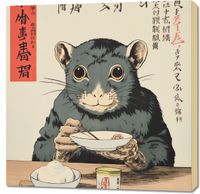 Obraz 90x90cm Chwila Refleksji