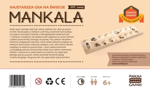 MANKALA - GRA LOGICZNA, MANCALA, KALAHA zdjęcie 11