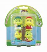 Croco - Rodzina Krokodyli - Zestaw 4 Figurek Zmieniających Kolor -