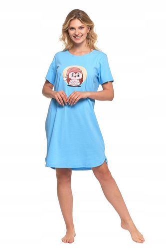 Moraj Wygodna Bawełniana Koszula Nocna z Nadrukiem 3000-015 XL na Arena.pl