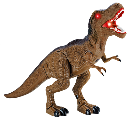Dinozaur Interaktywny Zdalnie Sterowany Światło Dźwięk Chodzi Ryczy Duży RC na Arena.pl