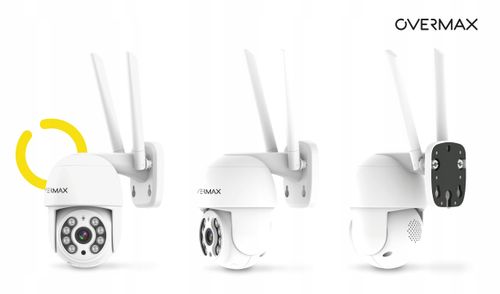 Kamera Smart Zewnętrzna Wifi Ip Obrotowa Fullhd Ip65 Zoom 355° Camspot 4.0 na Arena.pl