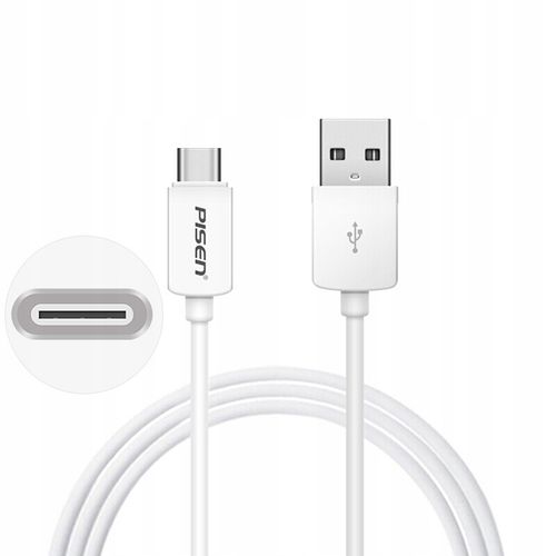 KABEL USB C SZYBKIE ŁADOWANIE DO SAMSUNG ANDROID AUTO PISEN KRÓTKI 1M na Arena.pl