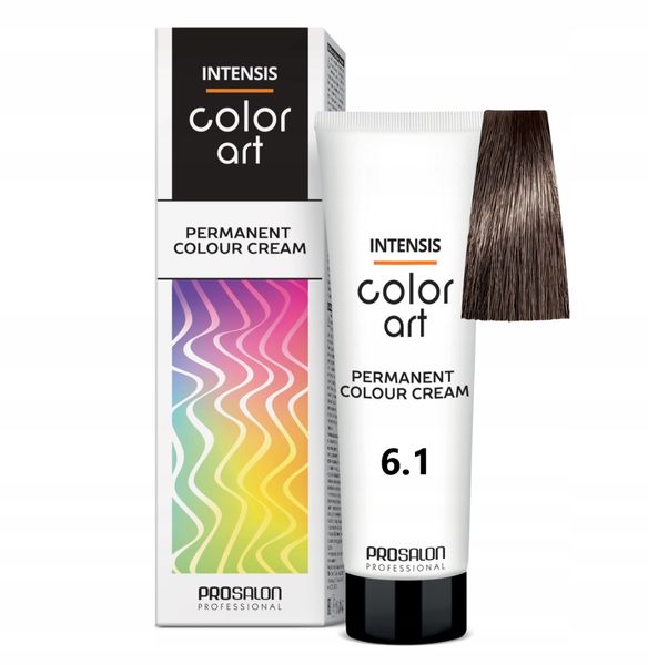 CHANTAL COLOR ART Farba do włosów 6,1 - 100ml zdjęcie 1