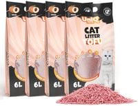 Zwirek tofu brzoskwinia ekologiczny biodegradowalny 4x2,5kg UNIQ PETS