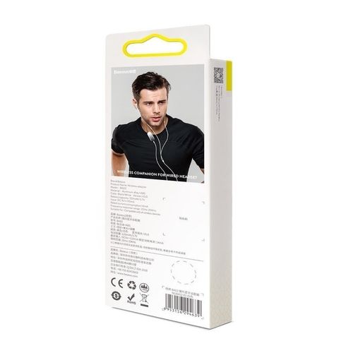 Adapter Bluetooth 5.0 Baseus BA02 AUX, mini jack 3,5mm (biały) na Arena.pl