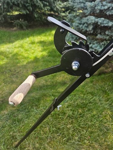 TRÓJNÓG 210 CM OGRODOWY GRILL OGNISKOWY OGROMNY na Arena.pl