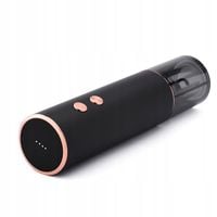 ELEKTRYCZNY KORKOCIĄG OTWIERACZ DO BUTELEK WINA, CZARNY ZESTAW NA PREZENT