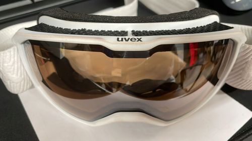 gogle uvex Xcitd V White Matt/Mirr Sil !25 zoom na Arena.pl