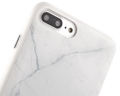 GUESS HARD CASE Apple iPhone 7/8 Plus - WHITE MARBLE na Arena.pl