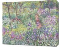 Obraz 60x50cm The Artist’s Garden in Giverny, Monet Vintage