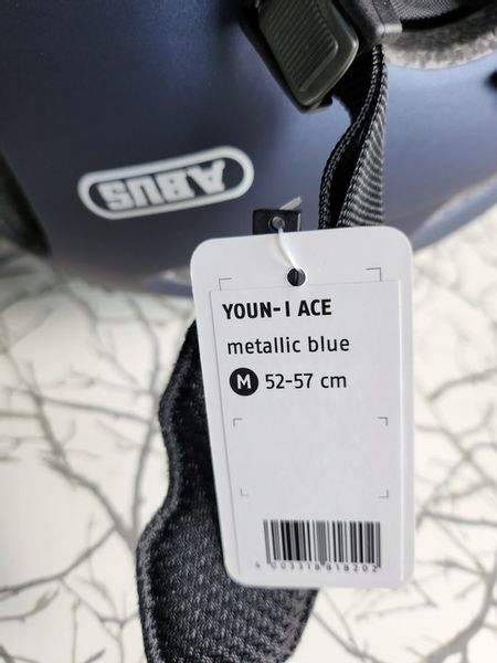 Kask Abus Youn-I Ace r. M 52-57cm. Blue Metalic zdjęcie 4