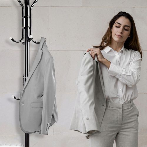 WIESZAK PODŁOGOWY STOJĄCY STOJAK LOFT NA UBRANIA KURTKI 12 RAMION 3 na Arena.pl