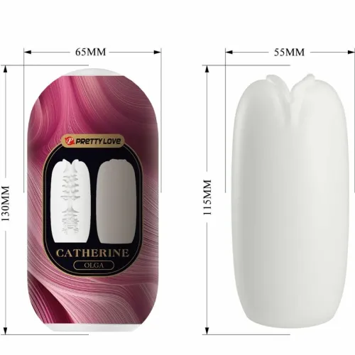 pretty love olga - biała maszyna intymna dla mężczyzn na Arena.pl