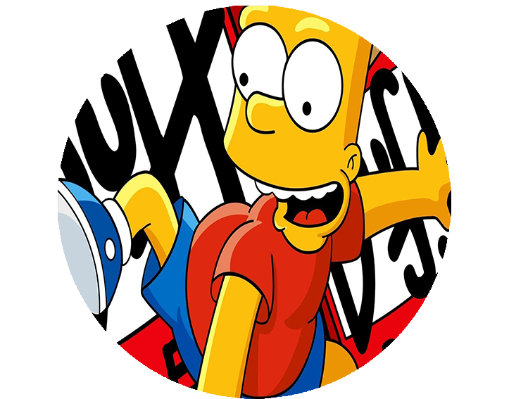 Opłatek na tort Simpsonowie zdjęcie 1