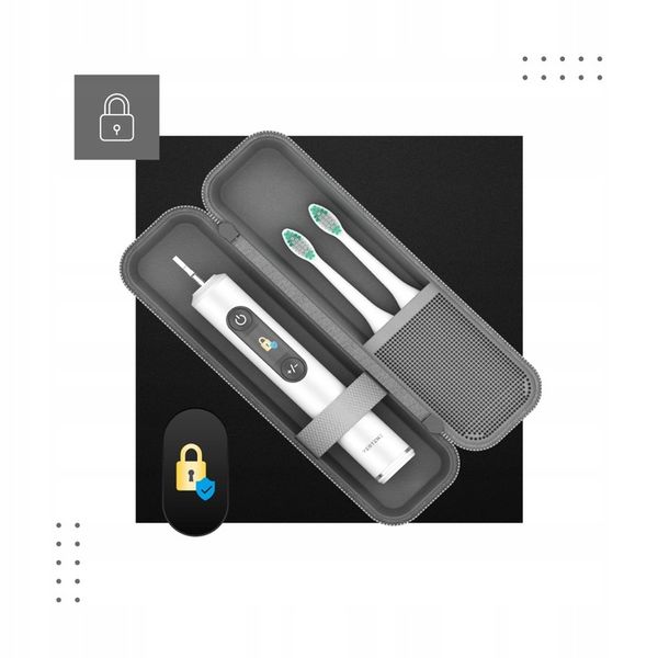 Szczoteczka Soniczna do zębów VERTENZ Wymienne Końcówki USB INDUKCJA White zdjęcie 13
