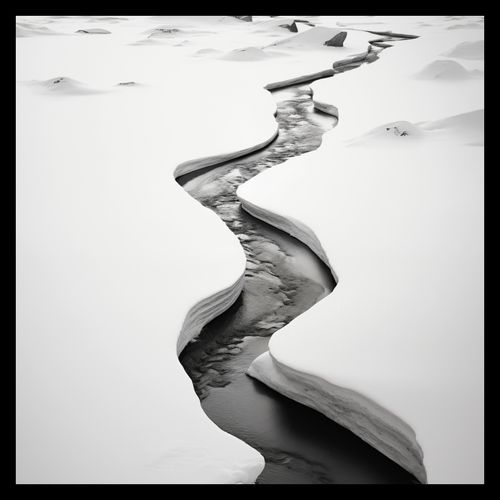 Plakat 30x30cm Szczeliny Mrozu na Arena.pl