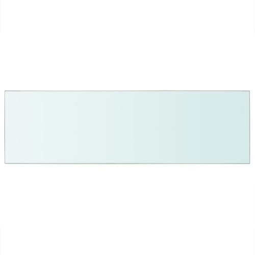 Szklany, bezbarwny panel, 80x25 cm na Arena.pl