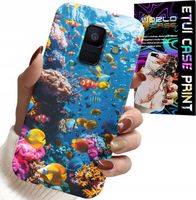 ETUI DO SAMSUNG A6 2018 - RAFA KOLOROWE RYBKI PODWODNY ŚWIAT RYBEK